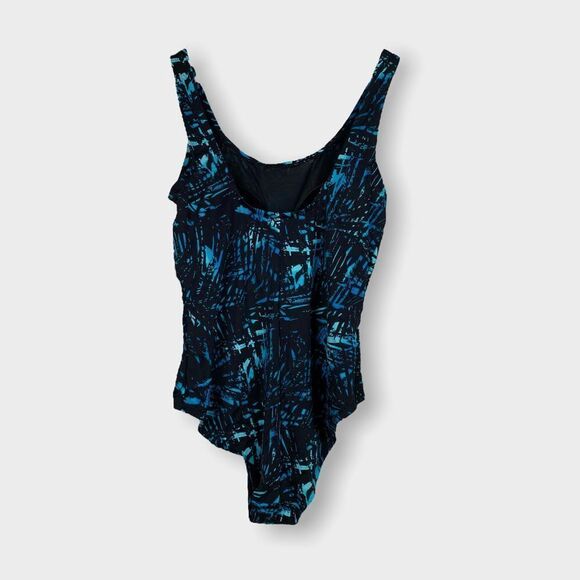 Spliced Sport One Piece Swimsuit size 20 NEW - Picture 2 of 6